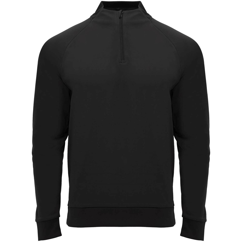 Epiro Half-Zip Sweatshirt für Kinder schwarz