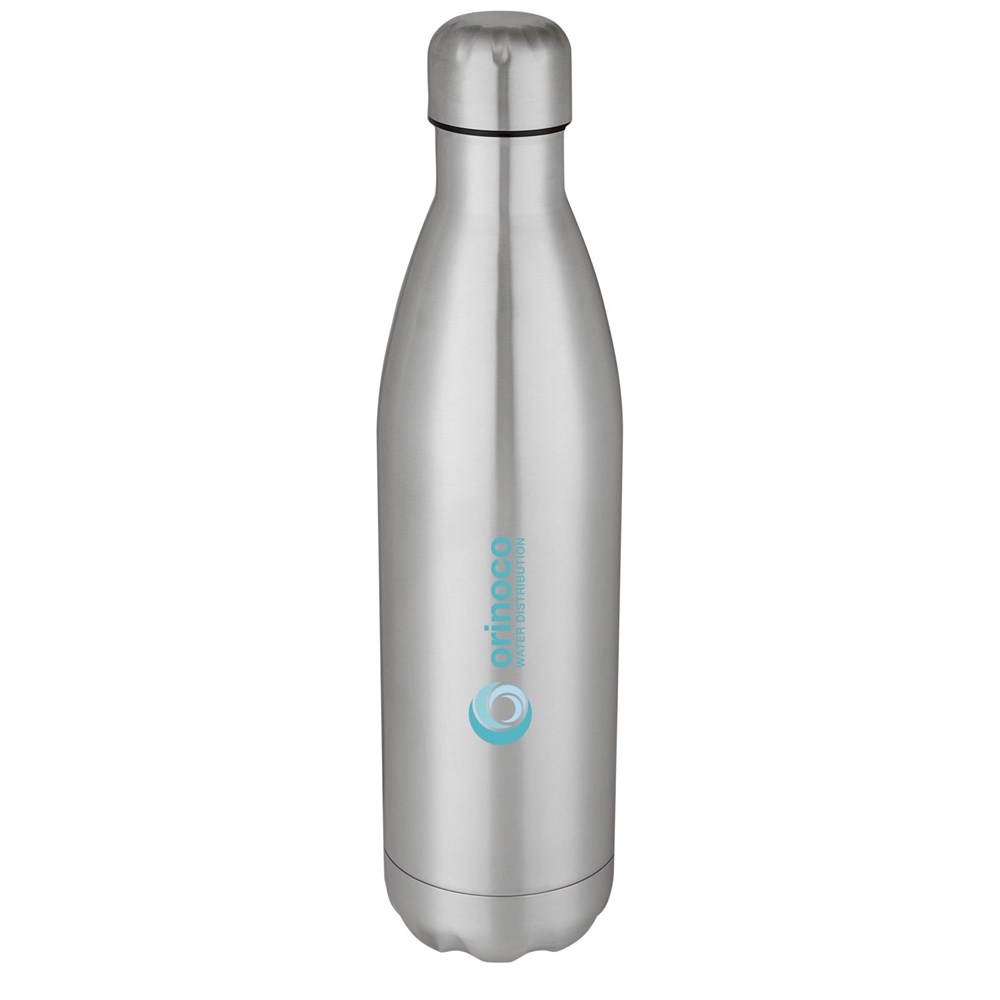 Bouteille Cove de 750 ml en acier inoxydable à isolation sous vide argent