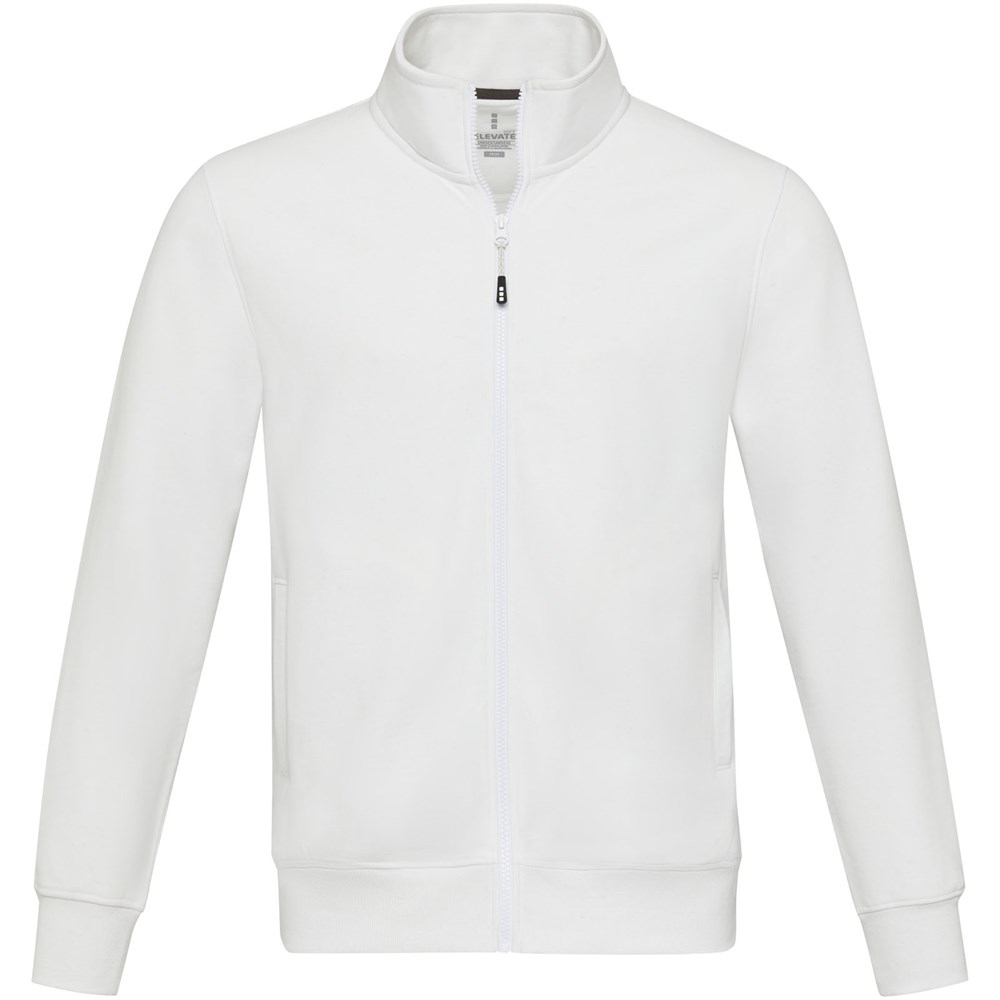 Pull Galena unisexe recyclé à fermeture éclair intégrale Aware™ Blanc