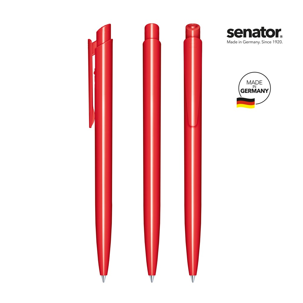 senator® Dart Polished  Druckkugelschreiber rot 186