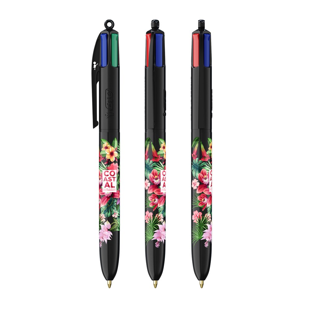 BIC® 4 Colours® Kugelschreiber schwarz