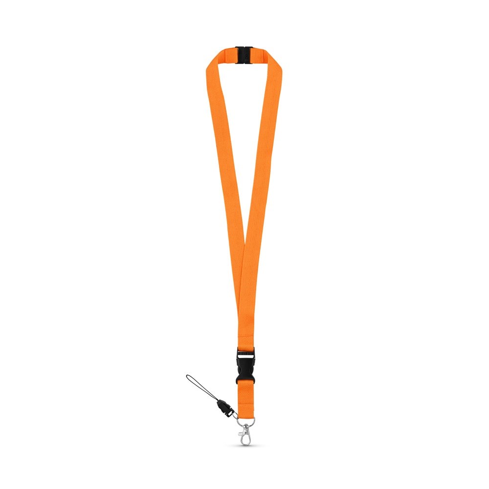 MURRAY Lanyard mit 20mm Breite orange