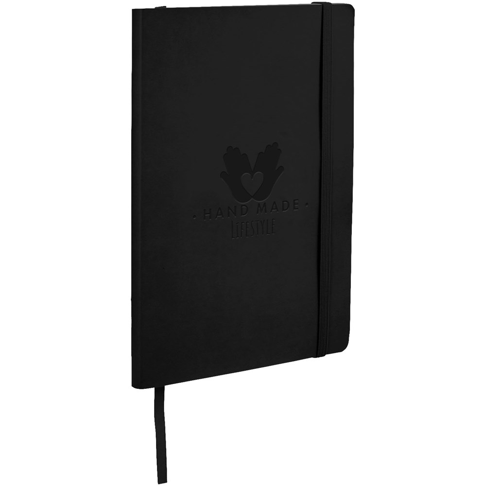 Classic A5 Soft Cover Notizbuch schwarz