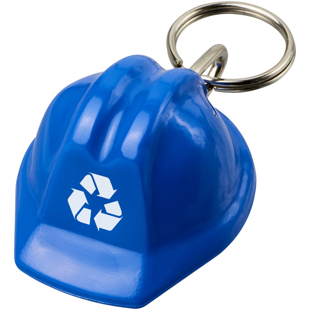 Kolt Schutzhelm Schlüsselanhänger aus recyceltem Material blau