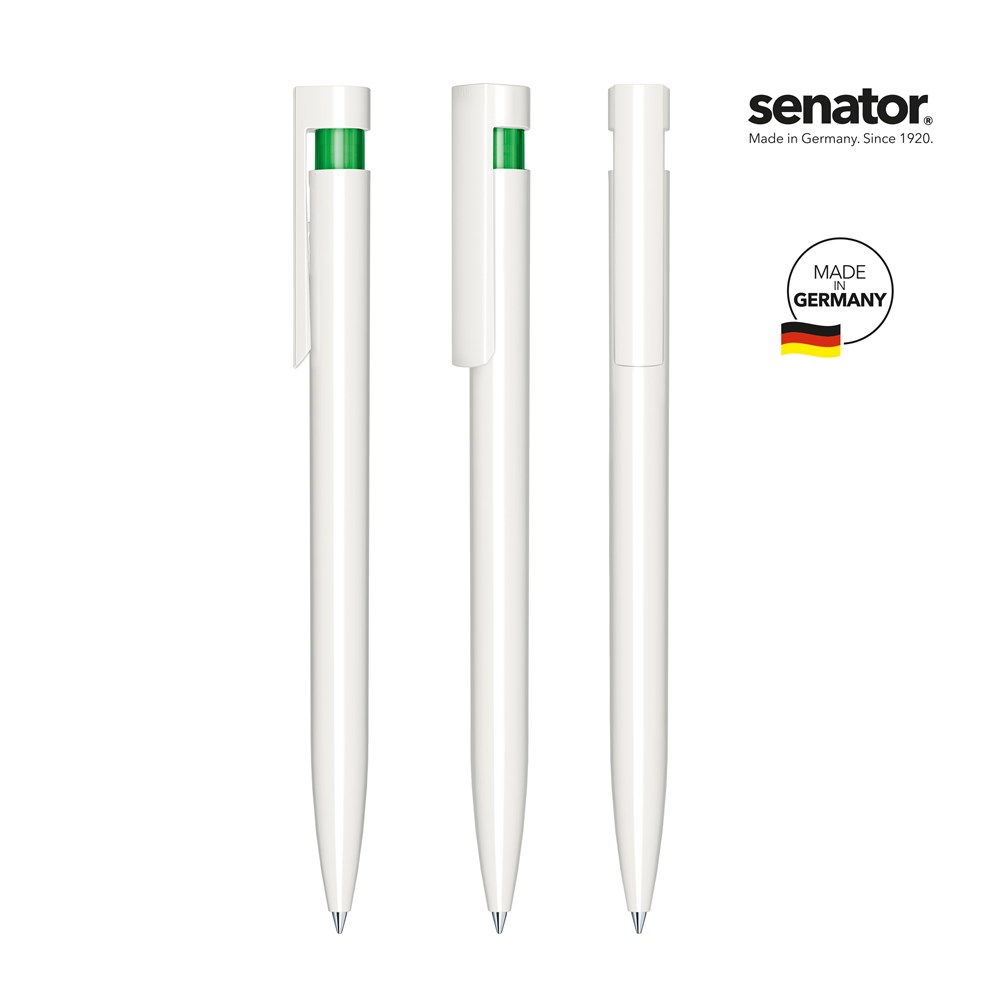 senator® Liberty Polished Basic  Druckkugelschreiber grün 347