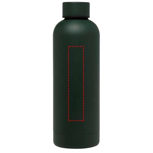 Bouteille isotherme avec isolation par le vide Spring 500 ml en cuivre inoxydable recyclé certifié RCS Green flash