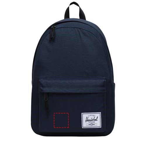 Sac à dos Herschel Classic™, recyclé, pour ordinateur portable, 26 L Marine