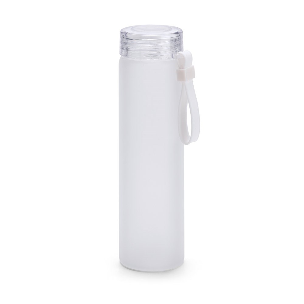 WILLIAMS Bouteille en verre borosilicate et bouchon en AS 470 mL blanc