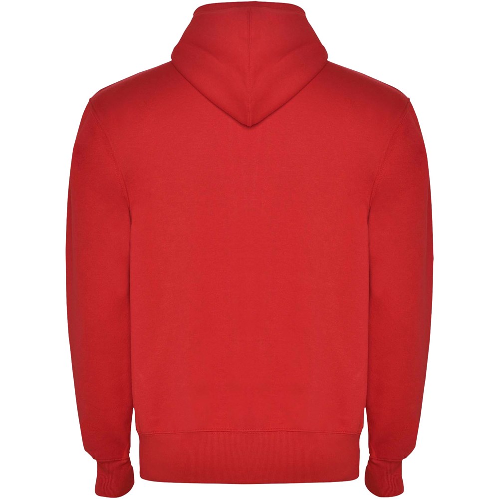 Hochwertige Kapuzen-Sweatjacke – ideal als personalisiertes Kundengeschenk mit Logo-Aufdruck. rot