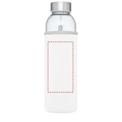 Bodhi 500 ml Glas-Sportflasche weiss