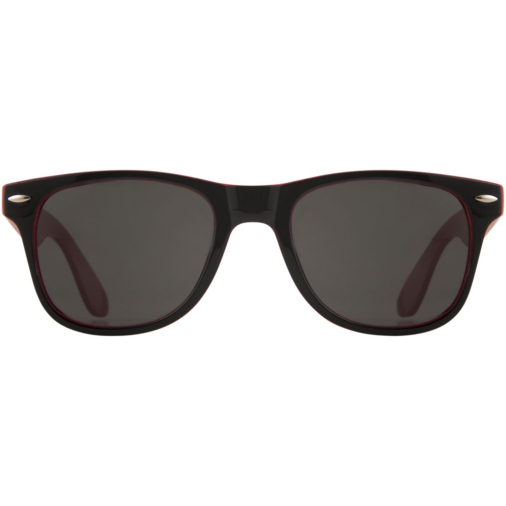 Sun Ray Sonnenbrille mit zweifarbigen Tönen rot, schwarz