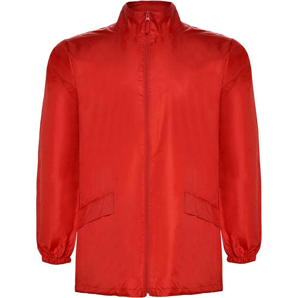 Veste de pluie légère Unisexe Roly Rain rouge