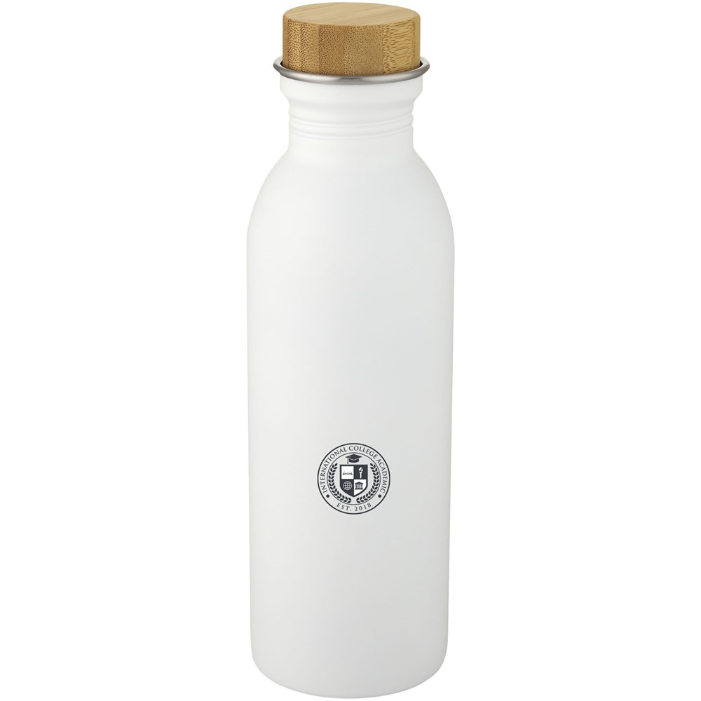 Kalix 650 ml Sportflasche aus Edelstahl weiss