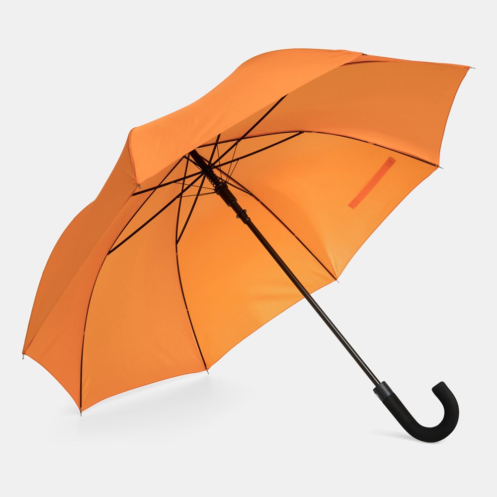 Parapluie à canne Subway Orange