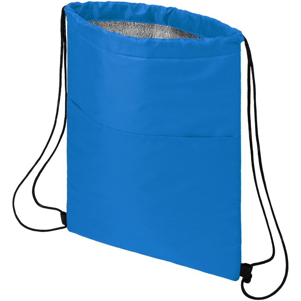 Sac isotherme Oriole avec cordon et capacité de 12 canettes 5L Bleu process