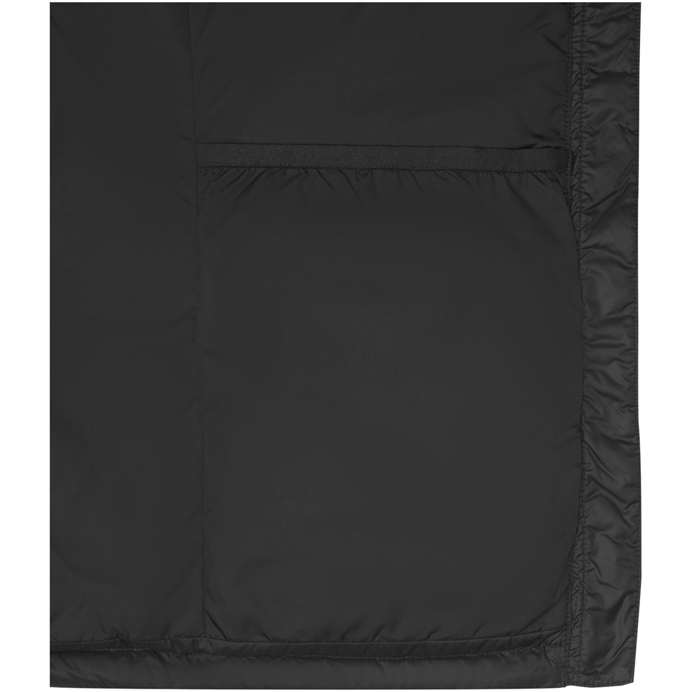 Bodywarmer duvet isotherme Epidote recyclé certifié GRS pour femme Noir