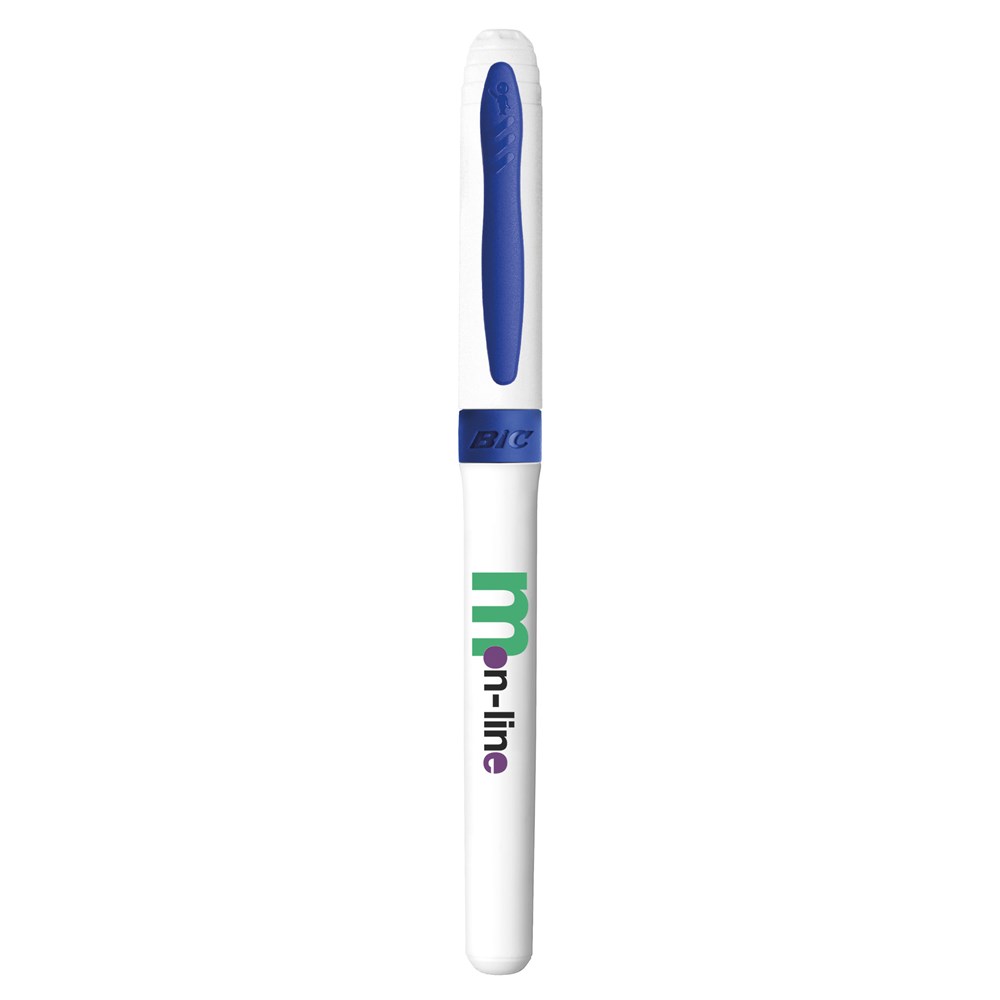 BIC® Mark-it Permanent Marqueur blanc/bleu