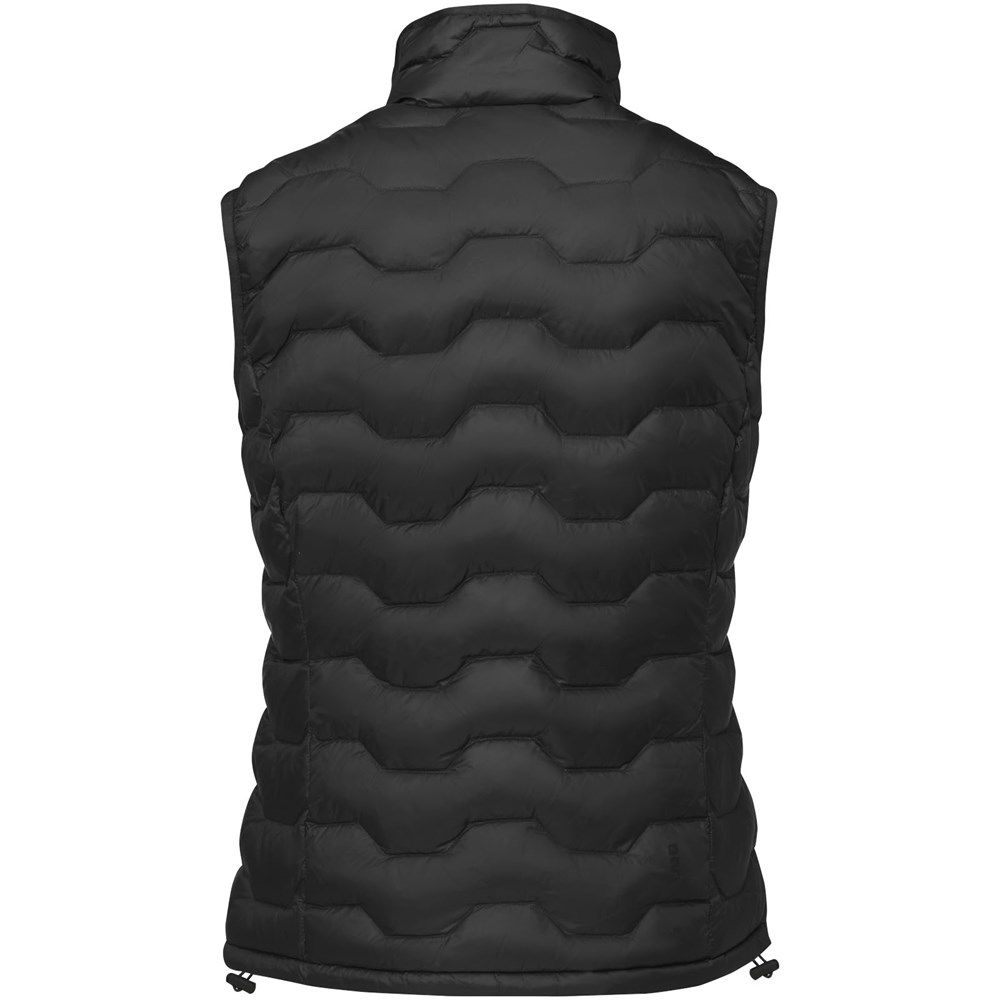 Bodywarmer duvet isotherme Epidote recyclé certifié GRS pour femme Noir