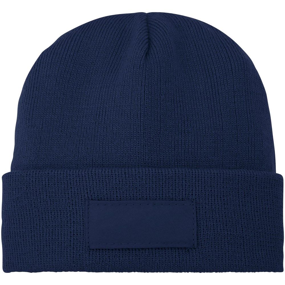 Boreas Mütze mit Aufnäher navy