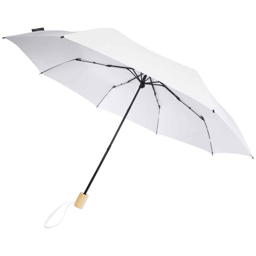 Parapluie de poche rPET blanc