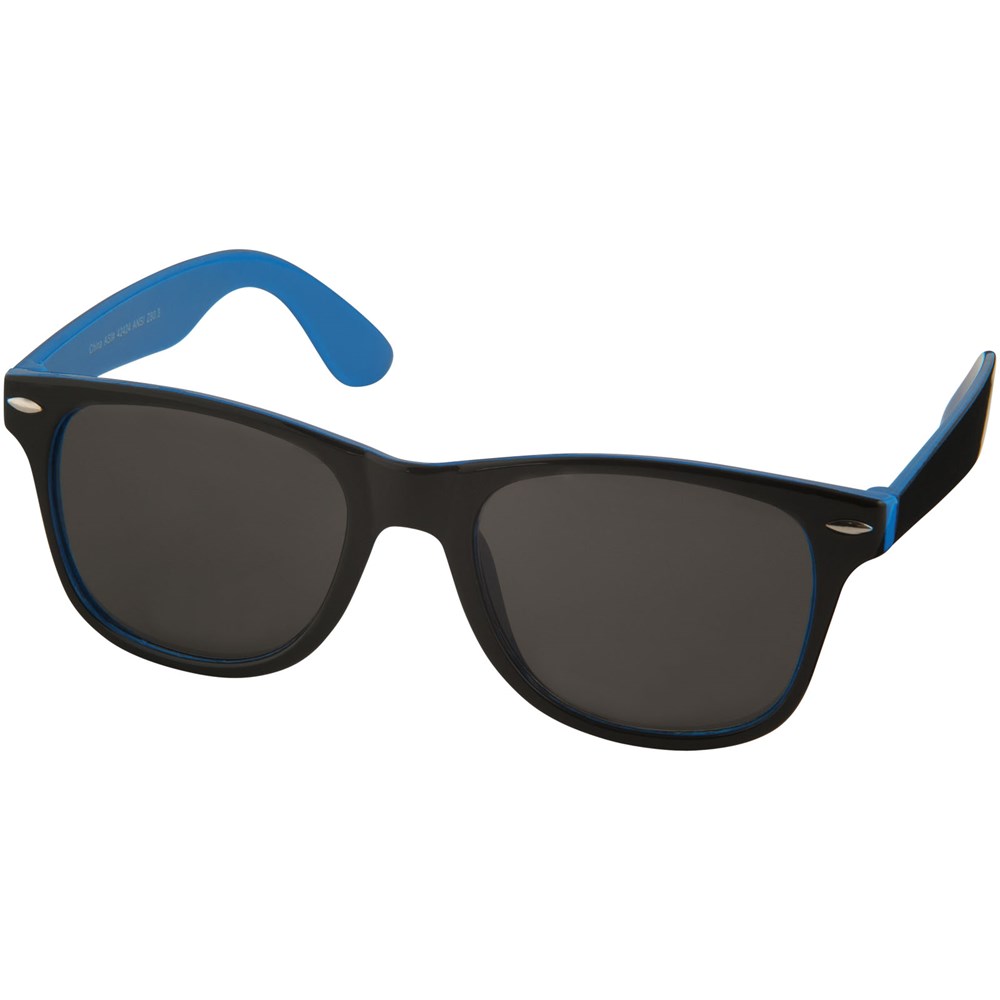 Sun Ray Sonnenbrille mit zweifarbigen Tönen processblau, schwarz