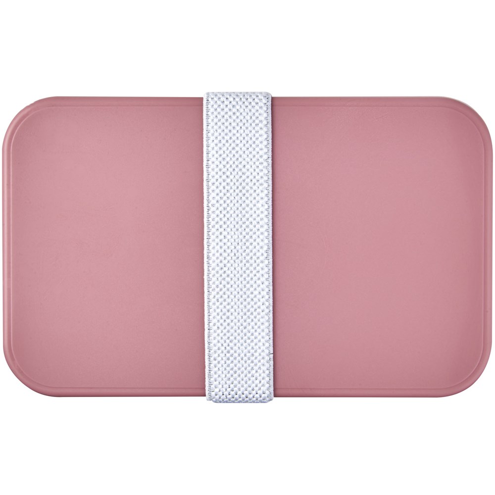 MIYO Renew Doppel-Lunchbox rosa, rosa, weiss