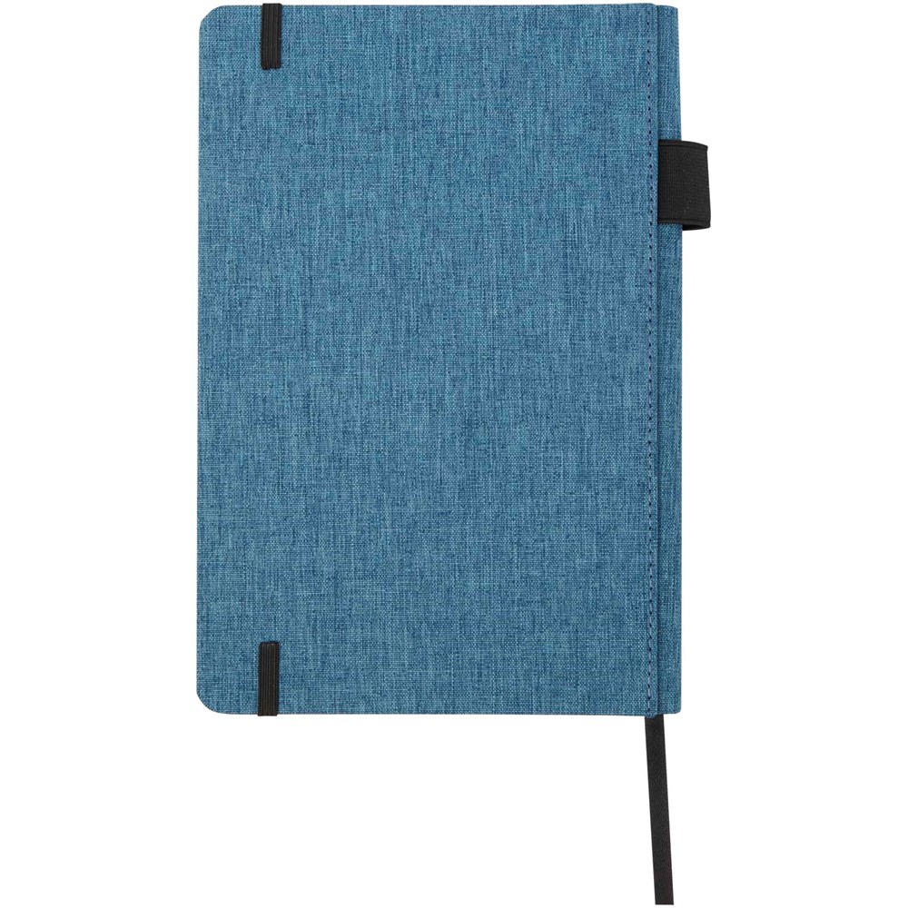 Carnet Orin A5 en RPET Hale Blue