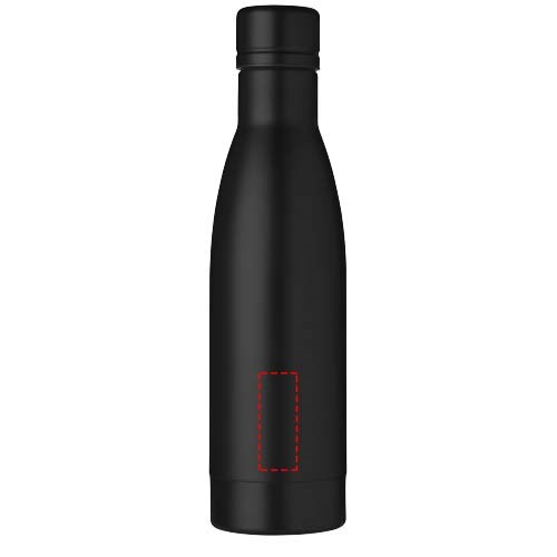 Vasa 500 ml Kupfer-Vakuum Isolierflasche schwarz