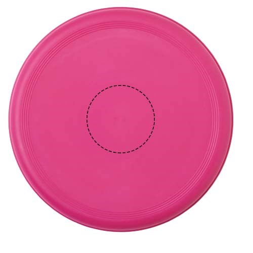 Orbit Frisbee aus recyceltem Kunststoff magenta