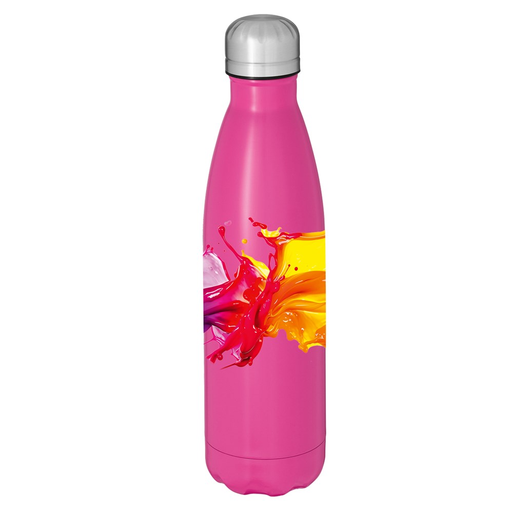 Isolierflasche 500 ml Säntis fuchsia