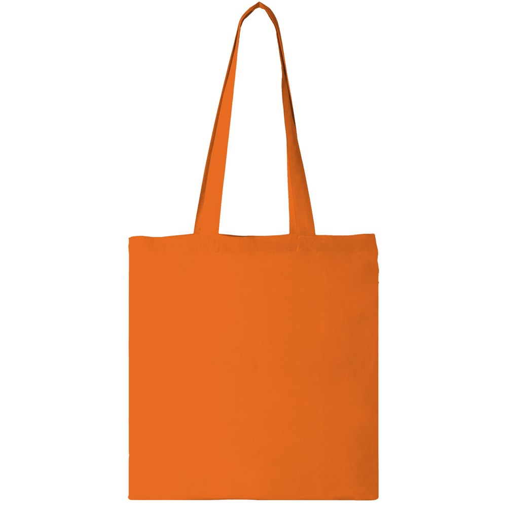 Madras 140 g/m² Baumwoll Tragetasche 7L orange