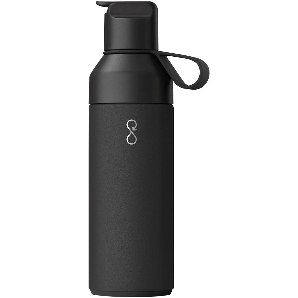 Bouteille Ocean Bottle GO isotherme de 500 ml Obsidian Black