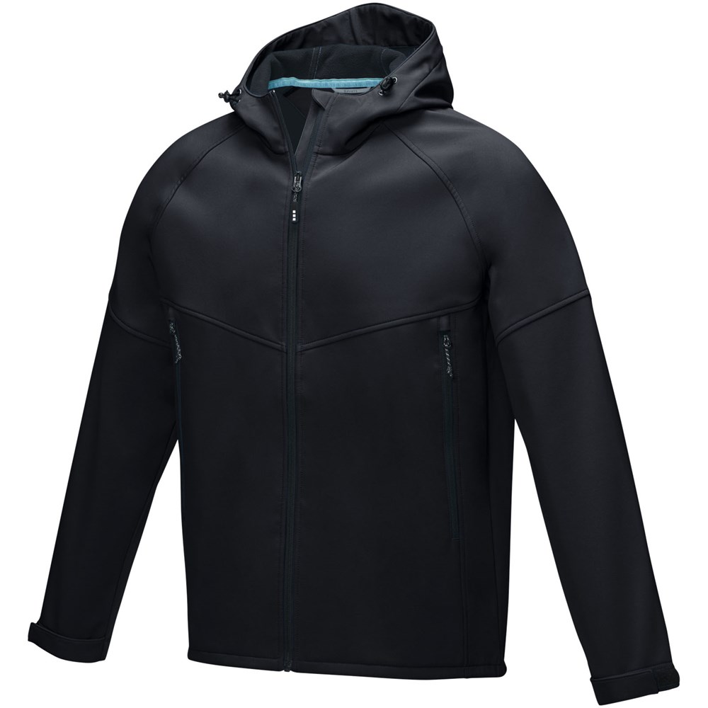 Veste softshell recyclée homme Coltan Noir