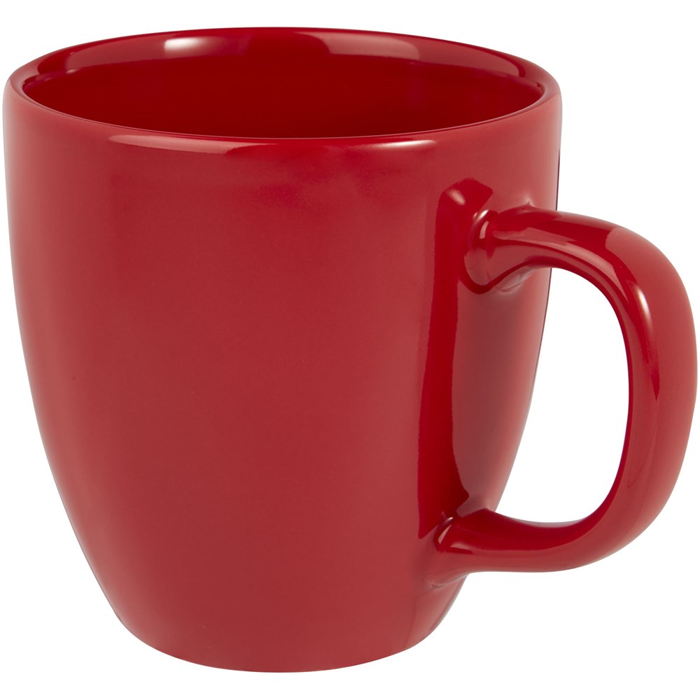 Mug Moni de 430 ml en céramique rouge