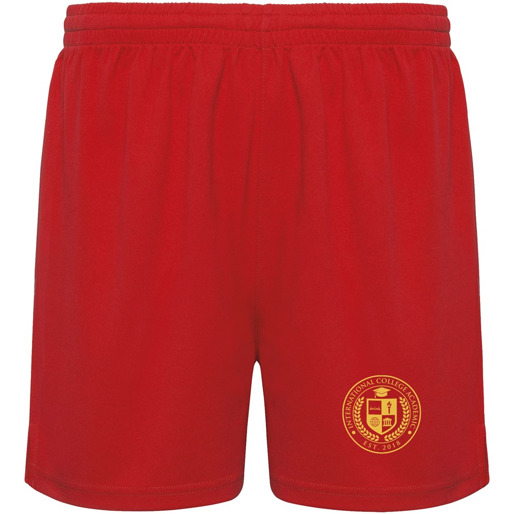 Short de sport Player pour enfant rouge