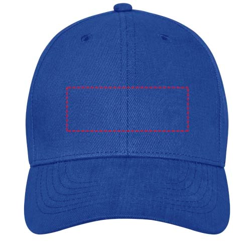 Casquette Davis 6 panneaux bleu