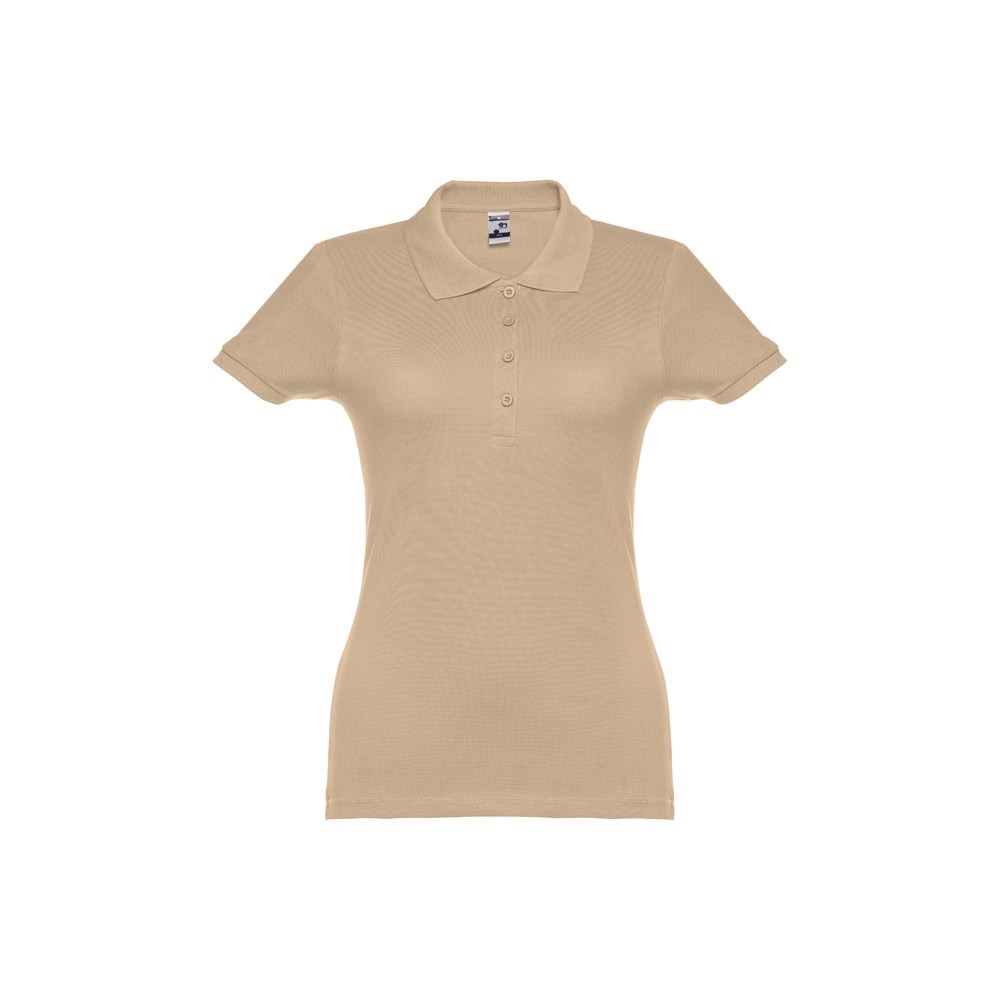 THC EVE Damen Poloshirt Hellbraun