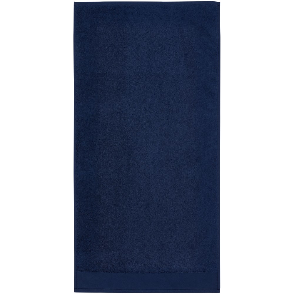 Serviette en coton 550 g/m² 50x100 cm Nora Marine