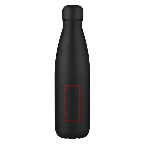 Bouteille Cove de 500 ml en acier inoxydable à isolation sous vide noir