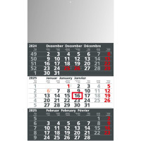 3-Monats-Wandkalender 2025