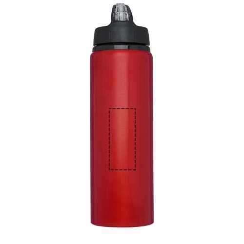 Fitz 800 ml Sportflasche rot