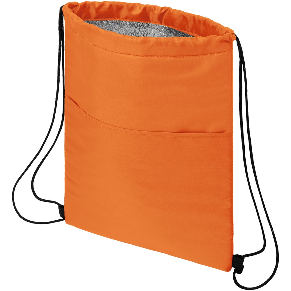 Sac isotherme Oriole avec cordon et capacité de 12 canettes 5L Orange