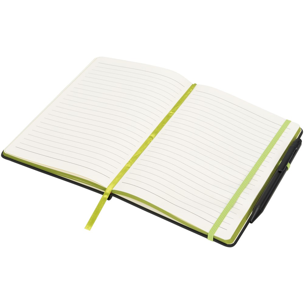 Carnet de notes M Noir Edge Noir, Citron vert