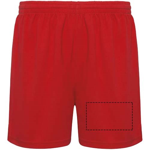 Short de sport Player pour enfant rouge