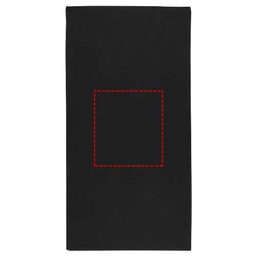 Althea Sporthandtuch 50 × 100 cm schwarz