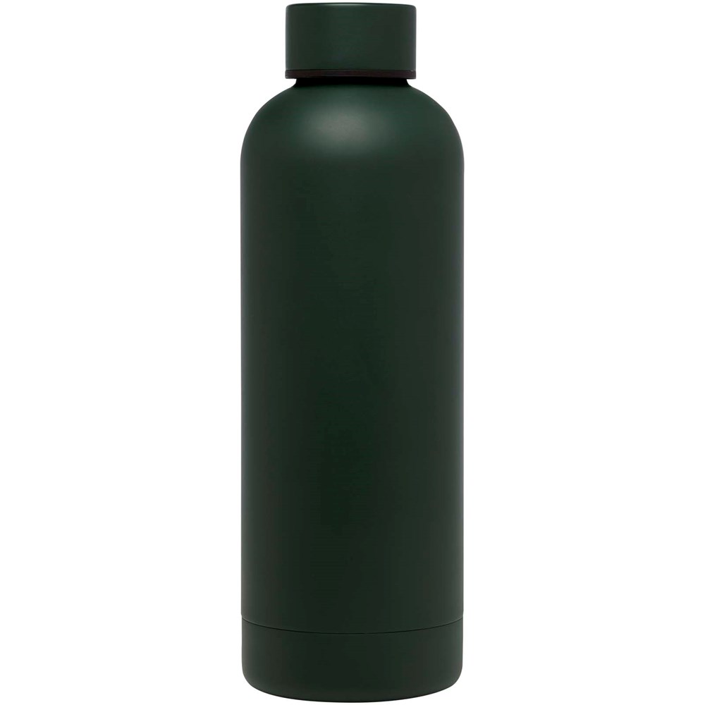 Bouteille isotherme avec isolation par le vide Spring 500 ml en cuivre inoxydable recyclé certifié RCS Green flash