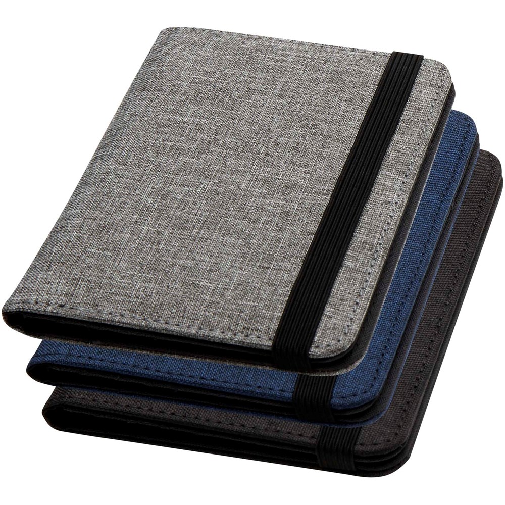 Ross GRS RPET RFID-Reisepasshalter Heather Charcoal