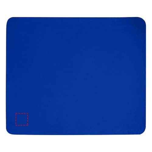 Couverture Willow en polaire RPET certifiée GRS Bleu royal