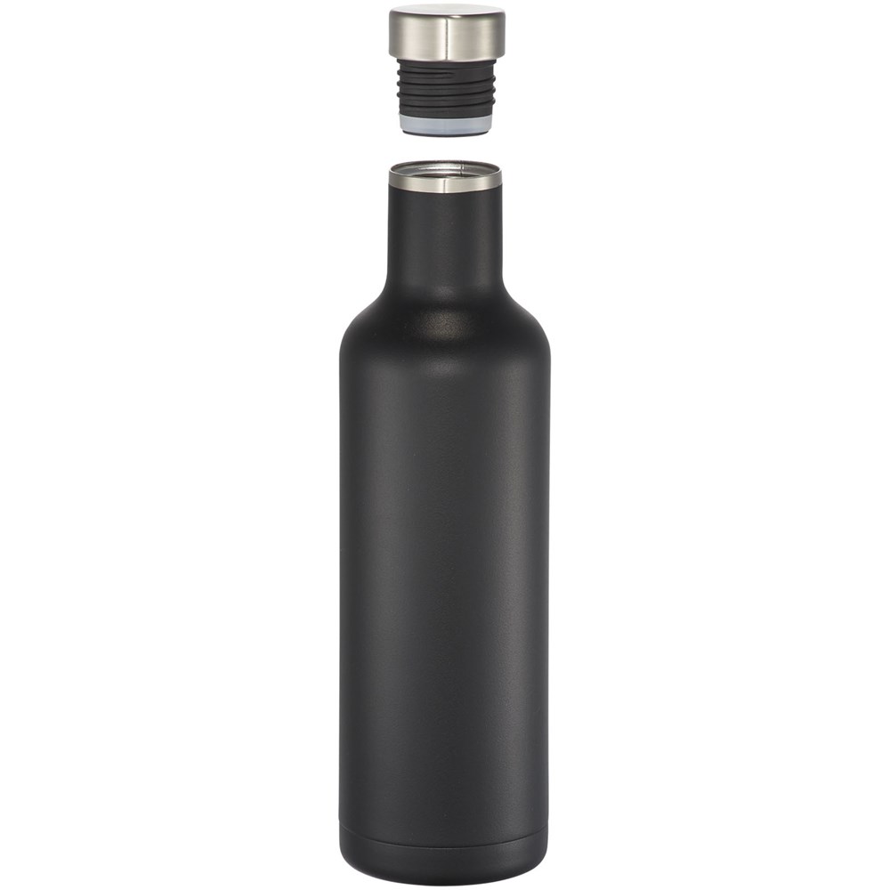 Pinto 750 ml Kupfer-Vakuum Isolierflasche schwarz