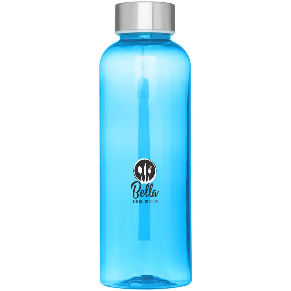 Bouteille de sport Bodhi de 500 ml en RPET Bleu ciel transparent